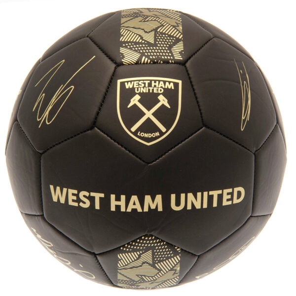 West Ham United FC Sig Gold Phantom Football: 1 - Balls By West Ham United