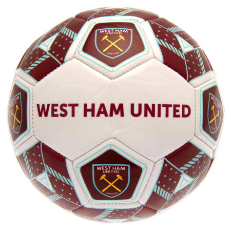 West Ham United FC Hex Size 3 Football: 2 - Balls By West Ham United
