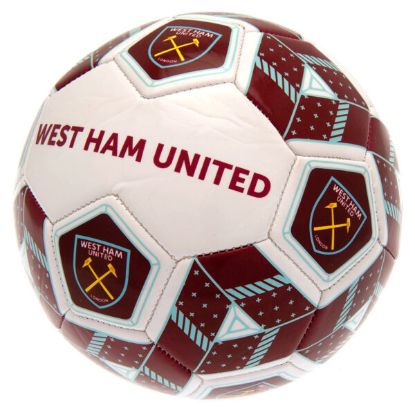West Ham United FC Hex Size 3 Football: 1 - Balls By West Ham United