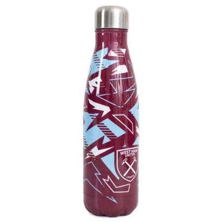West Ham United FC Fragment Thermal Flask: 2 - Water Bottles By West Ham United