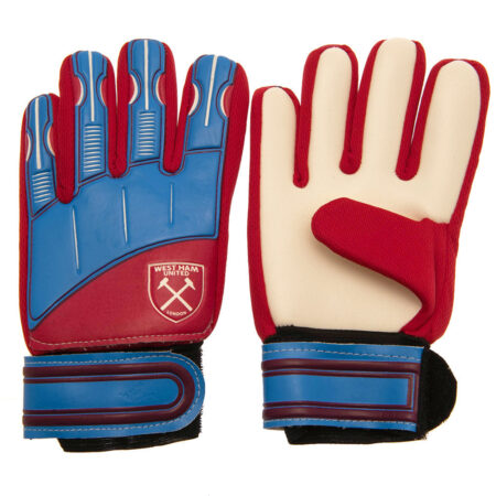 West Ham United FC Delta Goalkeeper Gloves Yths: 2 - Gloves By West Ham United