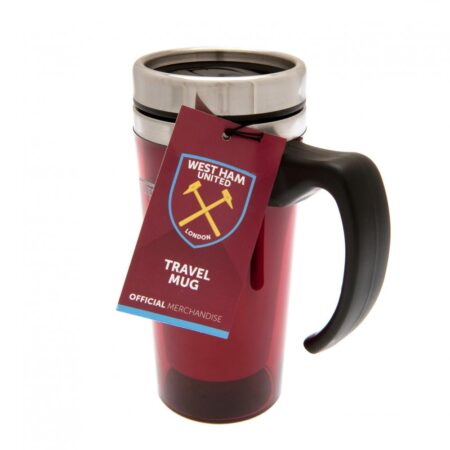 West Ham United FC Handled Travel Mug: 3 - Mugs By West Ham United