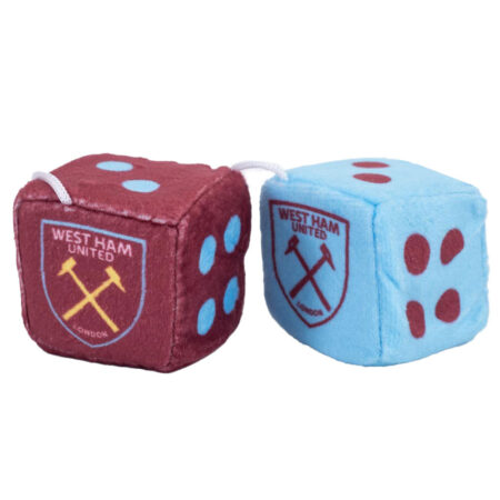 West Ham United FC Hanging Dice: 2 - Car Accessories By West Ham United