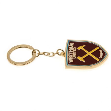 West Ham United FC Crest Keyring: 3 - Keyrings By West Ham United