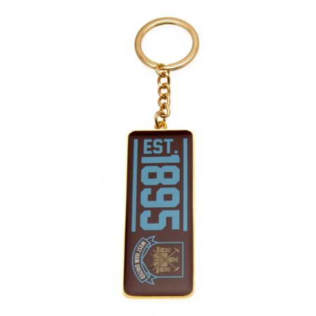 West Ham United FC Established Keyring: 2 - Keyrings By West Ham United