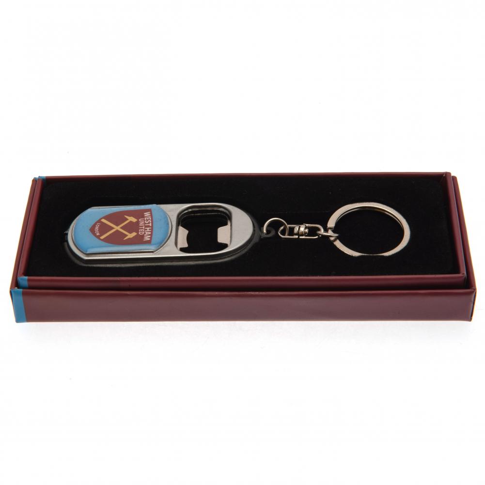 West Ham United FC Keyring Torch Bottle Opener: 1 - Keyrings By West Ham United