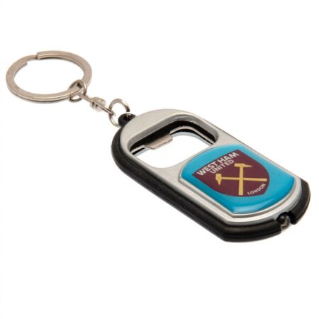 West Ham United FC Keyring Torch Bottle Opener: 3 - Keyrings By West Ham United