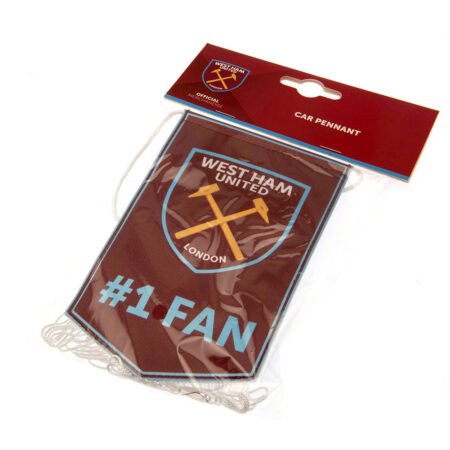 West Ham United FC No.1 Fan Mini Pennant: 3 - Flags & Banners By West Ham United