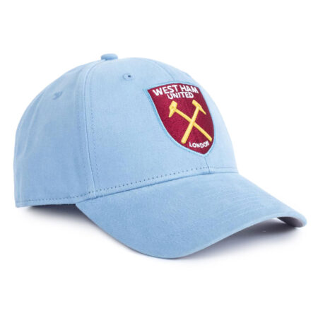 West Ham United FC Sky Blue Cap: 3 - Caps & Hats By West Ham United