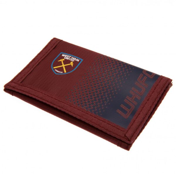 West Ham United FC Fade Wallet: 1 - Wallets By West Ham United