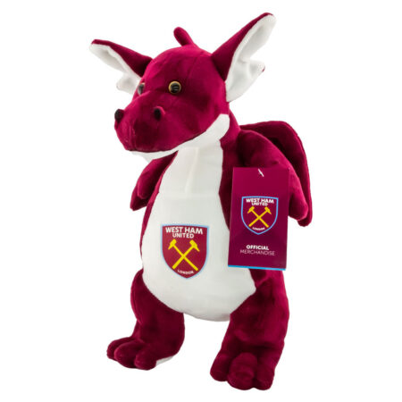 West Ham United FC Plush Dragon: 4 - Teddy Bears & Soft Toys By West Ham United