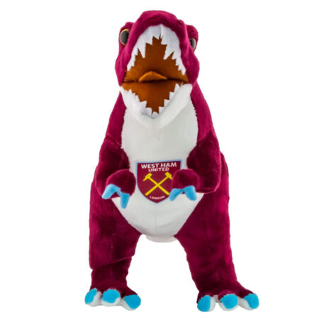 West Ham United FC Plush T-Rex: 2 - Teddy Bears & Soft Toys By West Ham United