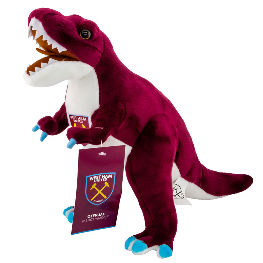 West Ham United FC Plush T-Rex: 4 - Teddy Bears & Soft Toys By West Ham United