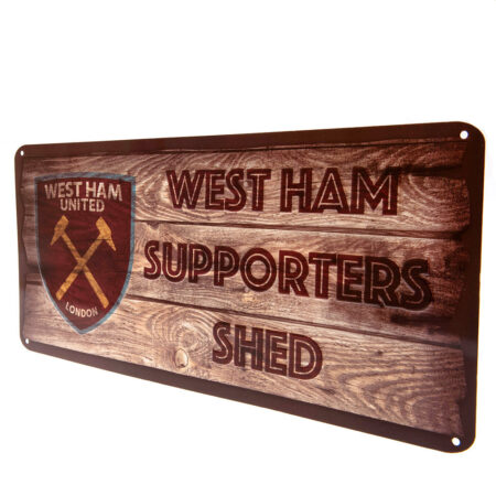 West Ham United FC Shed Sign: 3 - Signs & Plaques By West Ham United