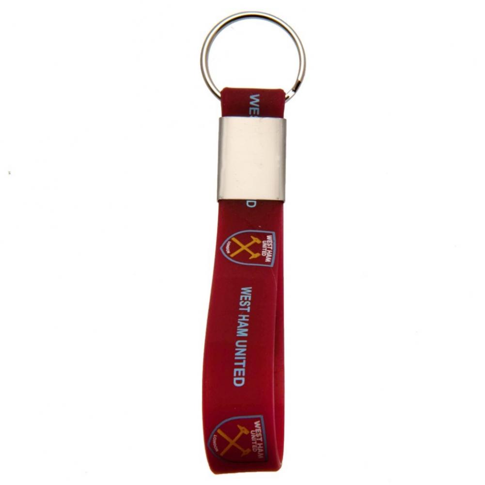 West Ham United FC Silicone Keyring: 3 - Keyrings By West Ham United