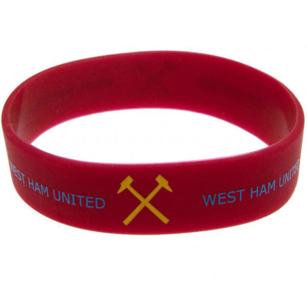 West Ham United FC Silicone Wristband: 2 - Accessories By West Ham United