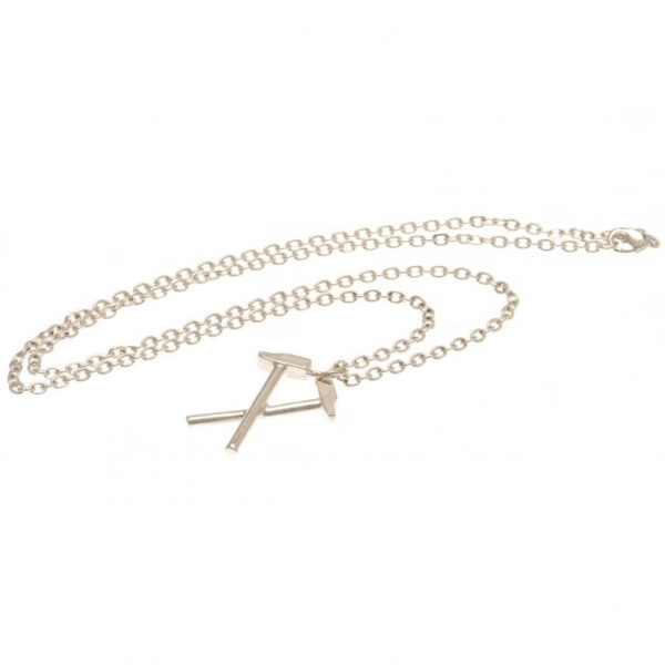West Ham United FC Silver Plated Pendant & Chain HM: 2 - Jewellery By West Ham United