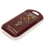 West Ham United FC Silver Plated Pendant & Chain HM: 1 - Jewellery By West Ham United