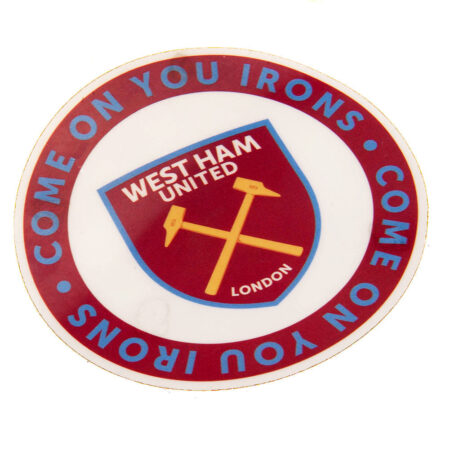 West Ham United FC COYI Car Sticker: 2 - Car Accessories By West Ham United