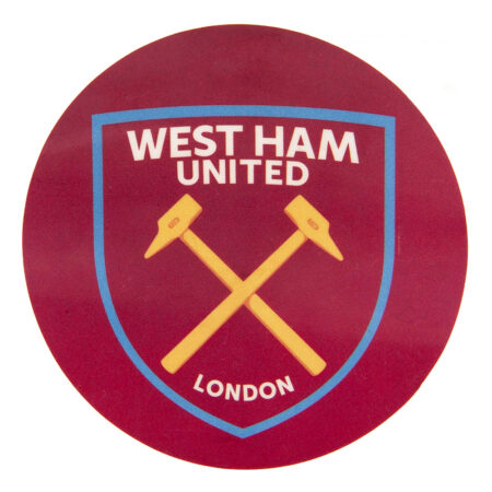 West Ham United FC Crest Car Sticker: 1 - Car Accessories By West Ham United