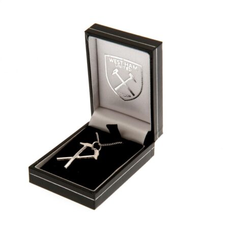 West Ham United FC Sterling Silver Pendant & Chain HM: 1 - Jewellery By West Ham United
