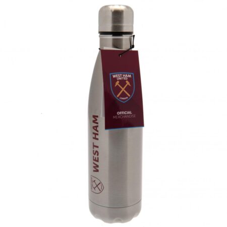 West Ham United FC Thermal Flask: 3 - Water Bottles By West Ham United