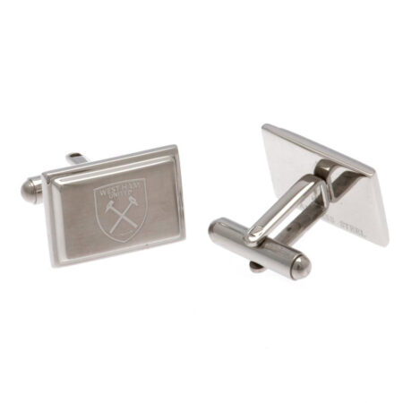 West Ham United FC Tie Slide & Cufflink Set: 3 - Cufflinks & Tie Slides By West Ham United