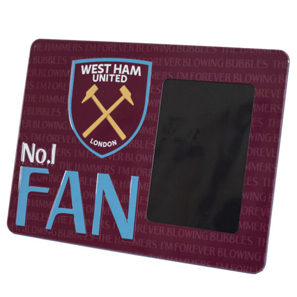 West Ham United FC No1 Fan Picture Frame Sign: 1 - Photo Frames By West Ham United