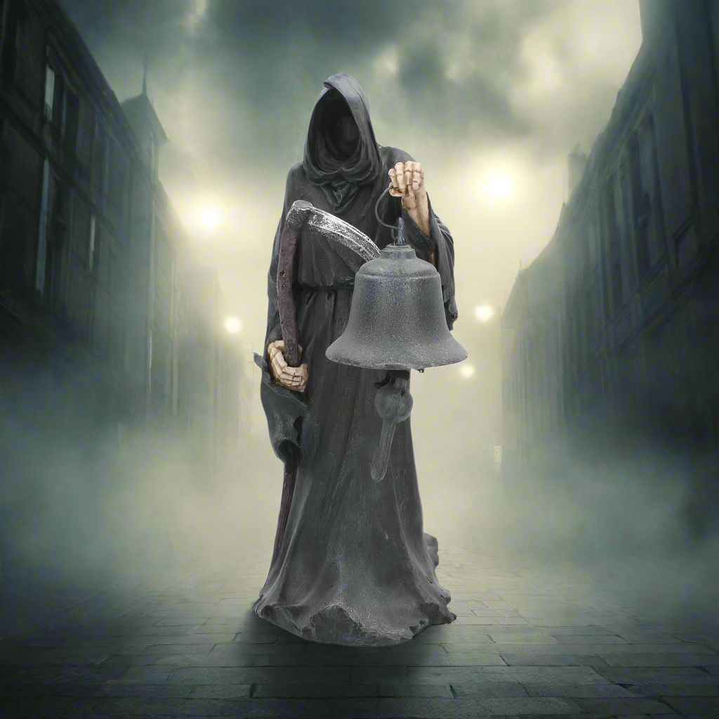 Whom The Bell Tolls Grim Reaper 40cm Figurine: 1 - Figures & Collectables By Gift Moments