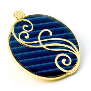 Wicked Blue Shiz University Badge: 2 - Badges By Wicked