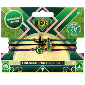 Wicked Elphaba Friendship Bracelet Set: 3 - Jewellery By Wicked