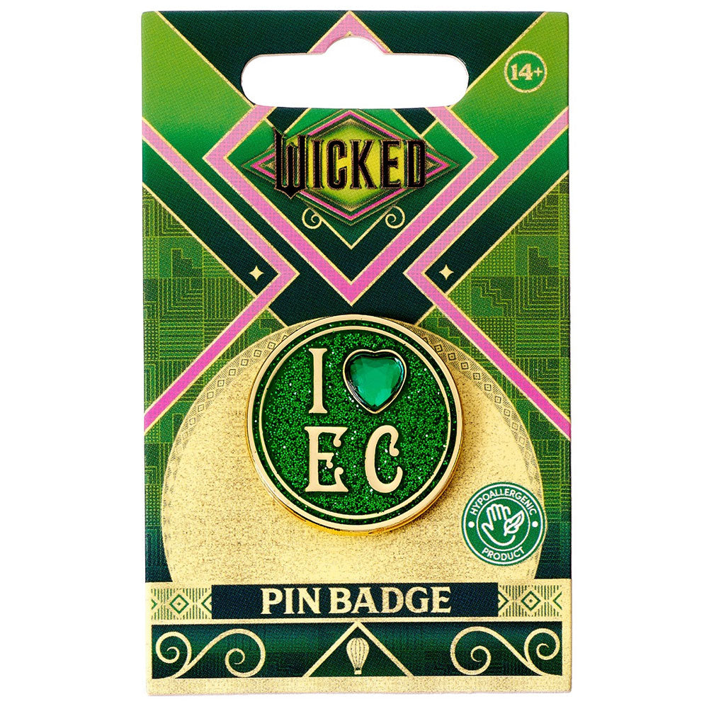 Emerald City Love Enamel Pin Badge: 3 - Badges By Wicked