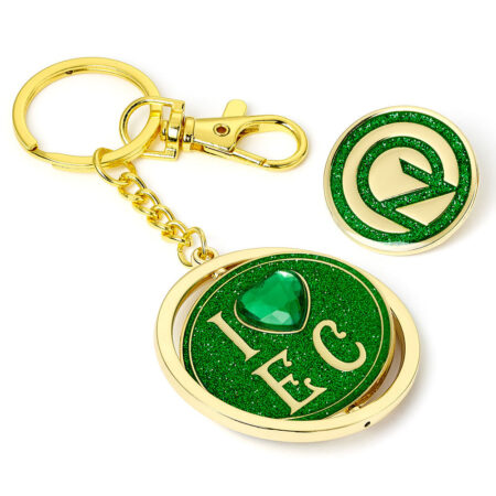 Wicked love emerald city keyring badge set
