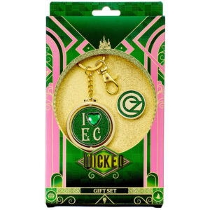 Emerald City Keyring & Badge Set: 3 - Keyrings By Wicked