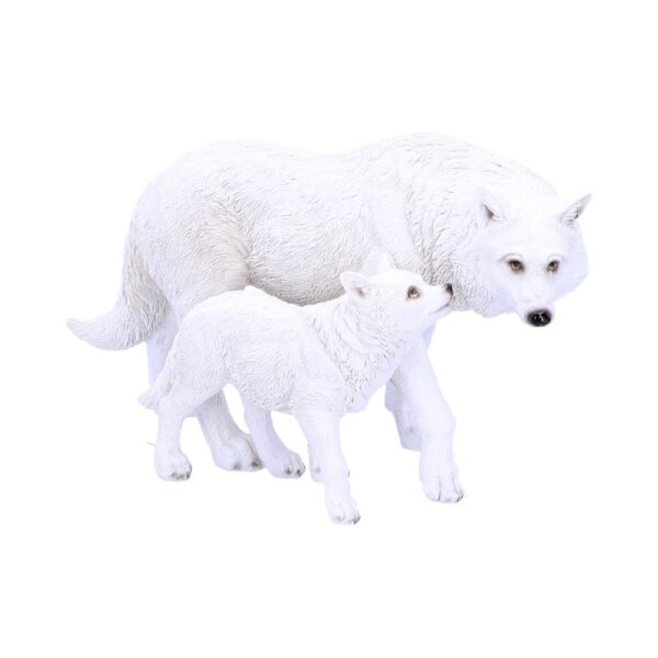 Winter Offspring Mother and Wolf Pup Ornament: 2 - Figures & Collectables By Gift Moments