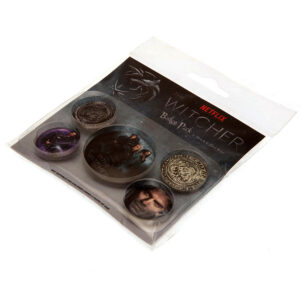 The Witcher Button Badge Set: 3 - Badges By The Witcher