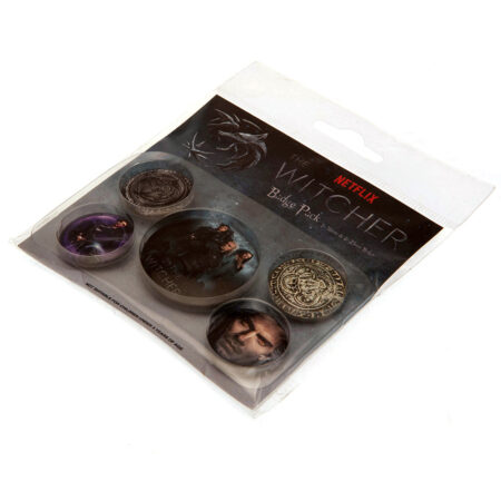 Witcher button badge set