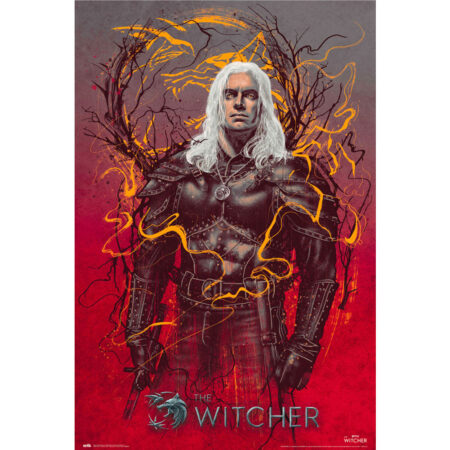 The Witcher Poster Geralt 65: 1 - Posters By The Witcher