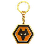 Wolverhampton Wanderers FC Crest Keyring: 1 - Keyrings By Wolverhampton Wanderers