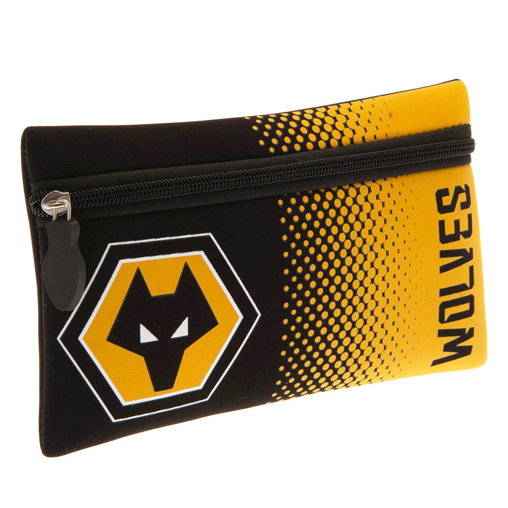 Wolverhampton Wanderers FC Fade Pencil Case: 3 - Pencil Cases & Sets By Wolverhampton Wanderers