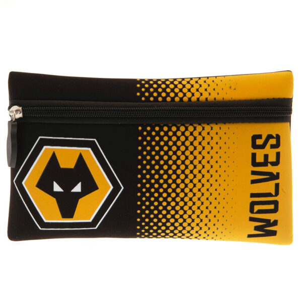 Wolverhampton Wanderers FC Fade Pencil Case: 2 - Pencil Cases & Sets By Wolverhampton Wanderers