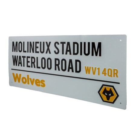 Wolverhampton Wanderers FC White Street Sign: 3 - Signs & Plaques By Wolverhampton Wanderers
