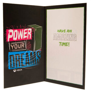 Xbox Birthday Card: 3 - Greeting Cards By Xbox