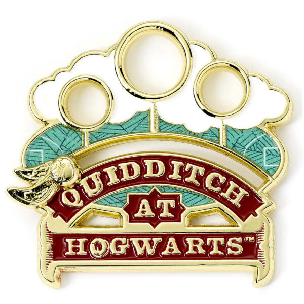 Harry Potter Golden Snitch Sliding Pin Badge: 2 Badges By Harry Potter