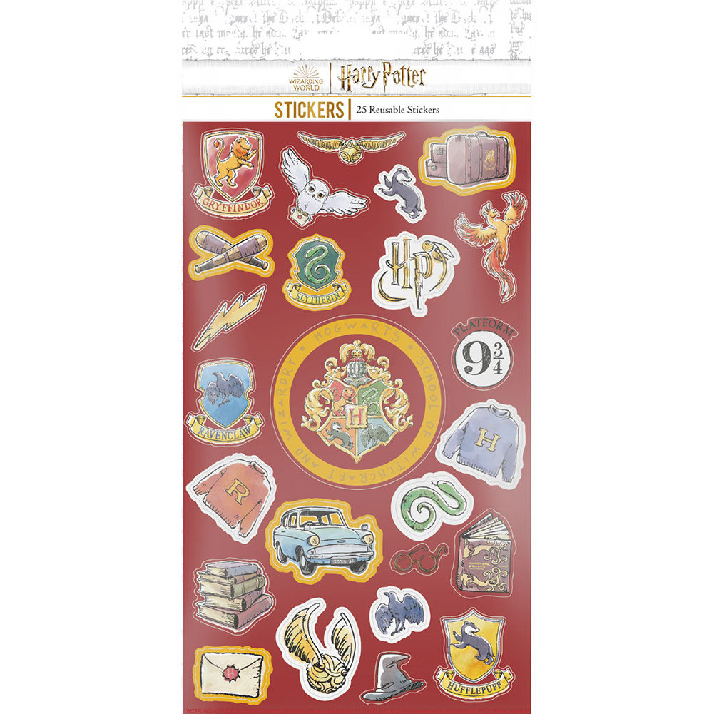 Harry Potter Paper Sticker Sheet: 1 - Stickers By Harry Potter
