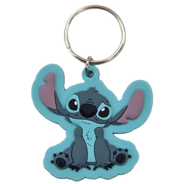 Lilo & Stitch PVC Keyring: 1 Keyrings By Lilo & Stitch