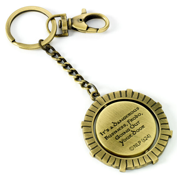 The Lord Of The Rings Hobbit Door Spinner Keyring: 2 - Keyrings By The Lord Of The Rings