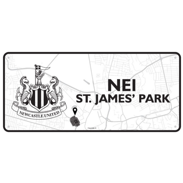 Newcastle United FC Route To Sign: 1 - Signs & Plaques By Newcastle United