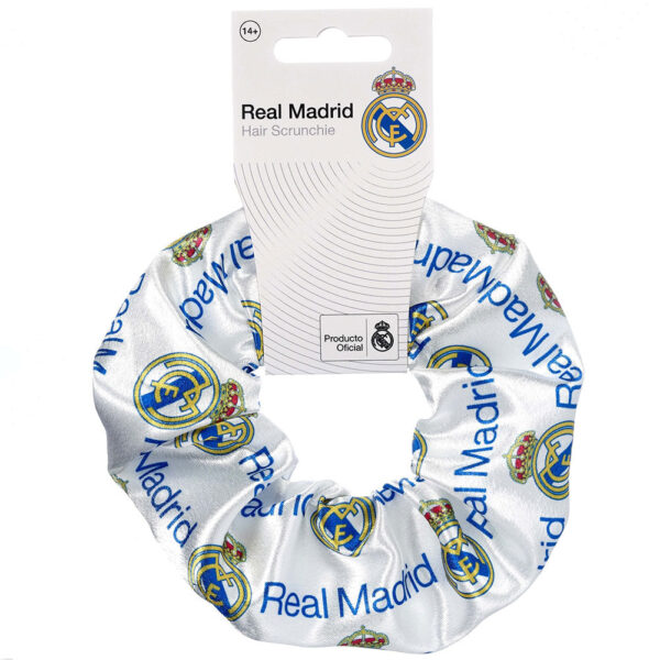 Real Madrid CF Crest Hair Scrunchie: 2 Accessories By Real Madrid