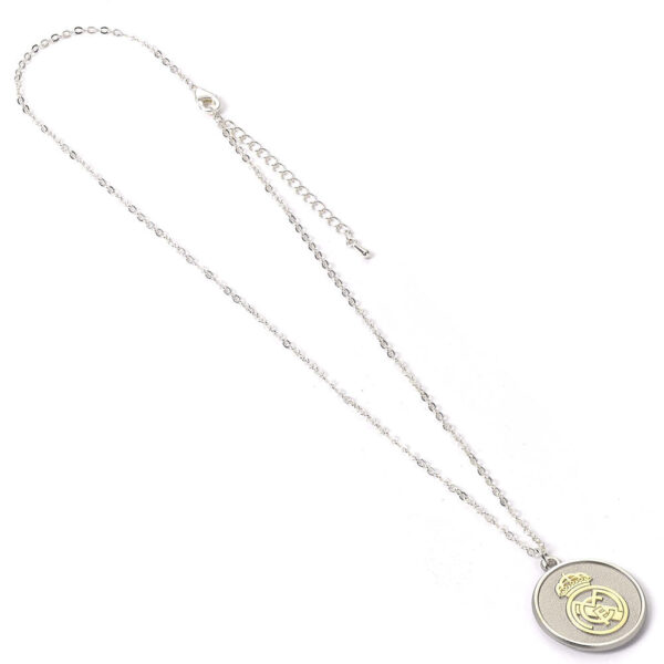 Real Madrid CF Silver Finish Necklace: 2 - Necklaces By Real Madrid